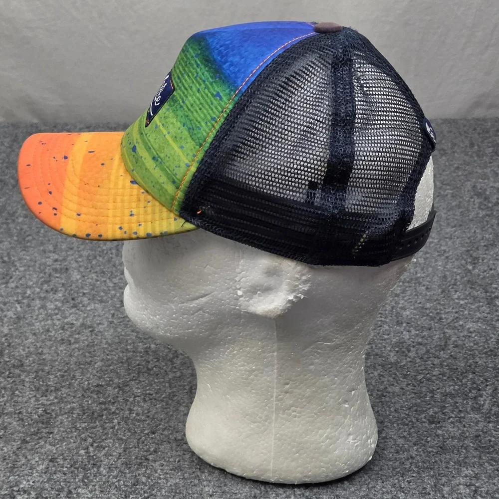 Salt Life‎ Trucker Hat Youth Cap Colorful Mahi Mahi Gradient Fishing Snapback
